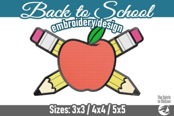 Back to School Apple and Pencils Vol 3 Review