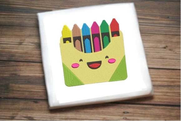 Colorful Pencil Set Embroidery Design Review