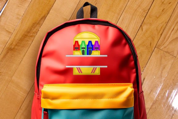 Crayon Box Split Applique Embroidery Review