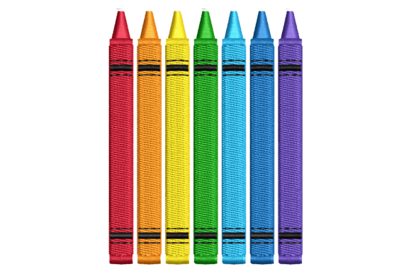 Crayons Embroidery Design Review