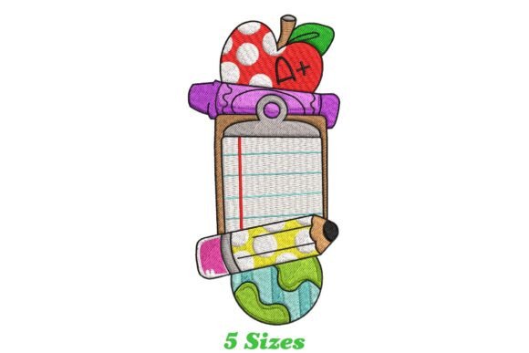 Door Hanger Back to School Embroidery Review