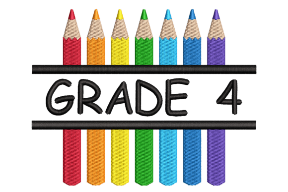 Grade 4 Split Colored Pencils Embroidery Review
