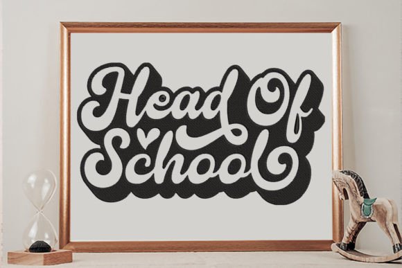 Head of School Embroidery Review