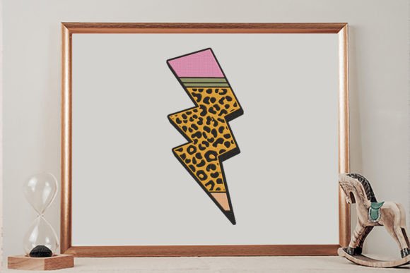 Leopard Print Lightning Shape Pencil Review
