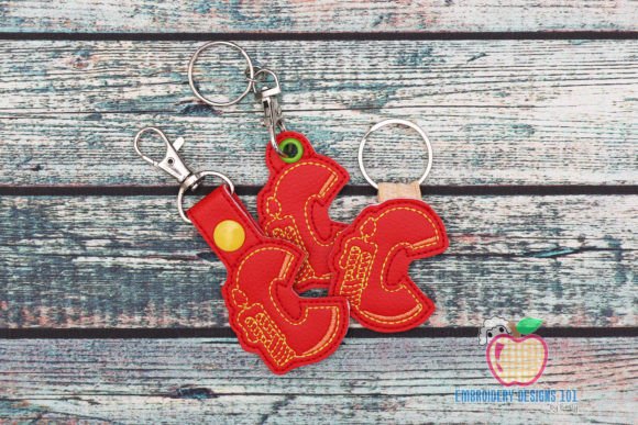 Letters C Keyfob Keychain ITH Review