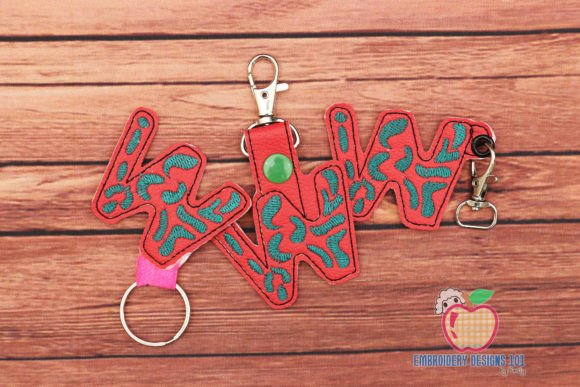 LETTERS W Keyfob Keychain ITH Review