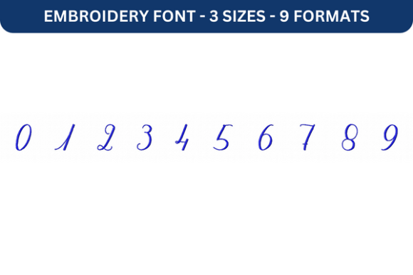 Mathilde Castleland Font Number 0 to 9 Review