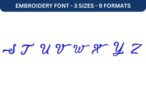 Midnight Bangkok Font Upper S to Z Review