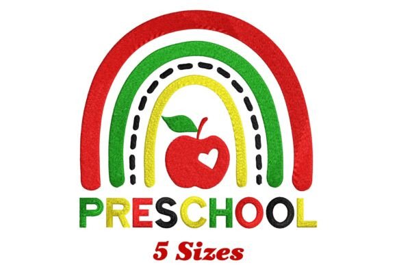 Preschool Rainbow Embroidery Review
