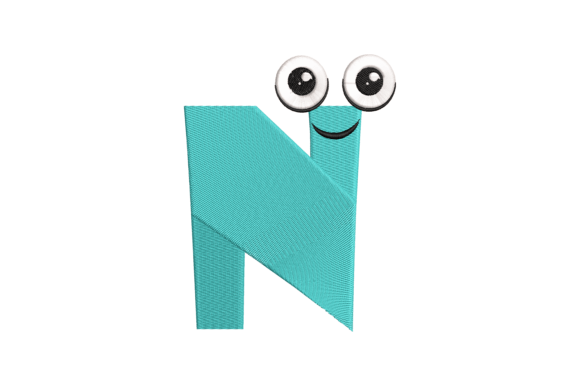 Review: Funny Letter N Embroidery Design