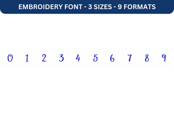 Secret Garden Font Number 0 to 9 Review